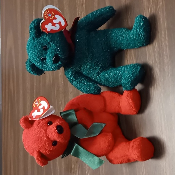 Ty Other - Lot of 2 Holiday Ty Beanie Babies both from 2000